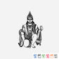 Laser Engraving Hanuman Ji