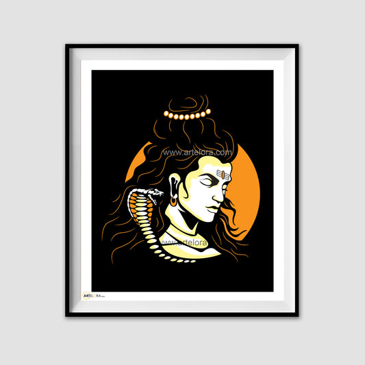 Canvas Shiv (Sankar) Mahadev