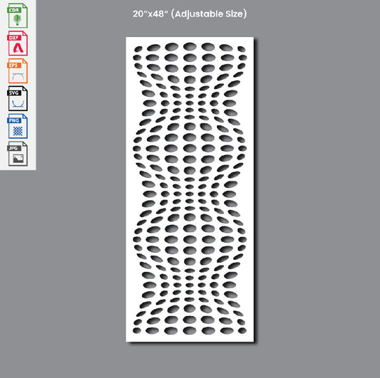 Grill Design Round Pattern