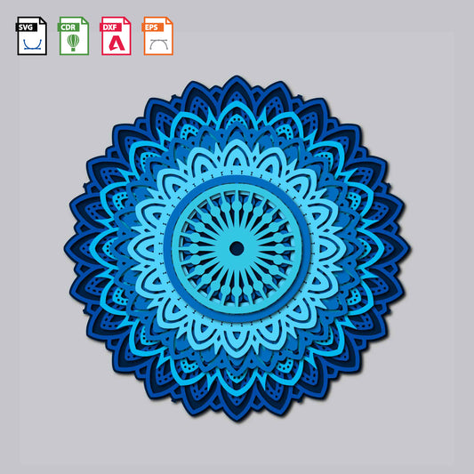 Mandala Art Flower Design