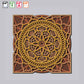 Mandala Art Square Pattern