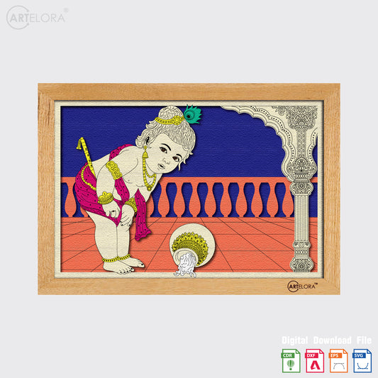 Premium Art Bal Gopal (Krishna)