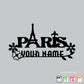 Name Plate laser cutting Paris