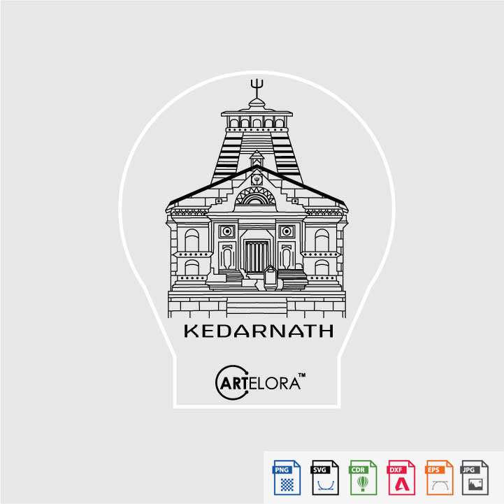 Laser Engraving Kedarnath Dham