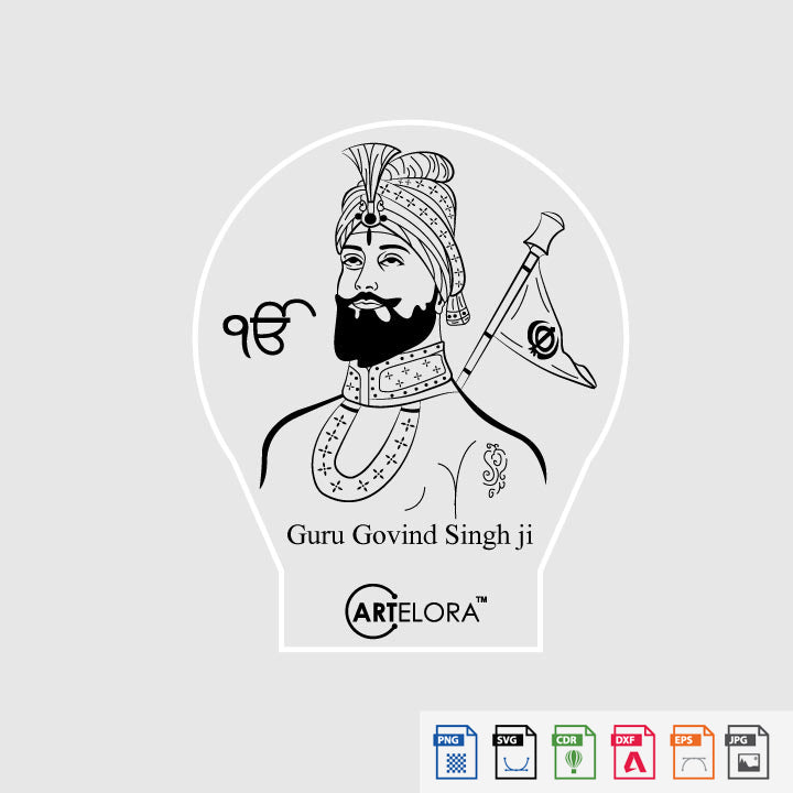 Laser Engraving Guru Govind Singh ji