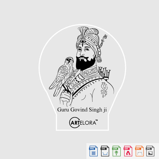 Laser Engraving Guru Govind Singh ji