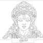 Laser Engraving Jay Shri Ram Drawing