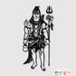 2D Modern Art Shiv (Mahadev)