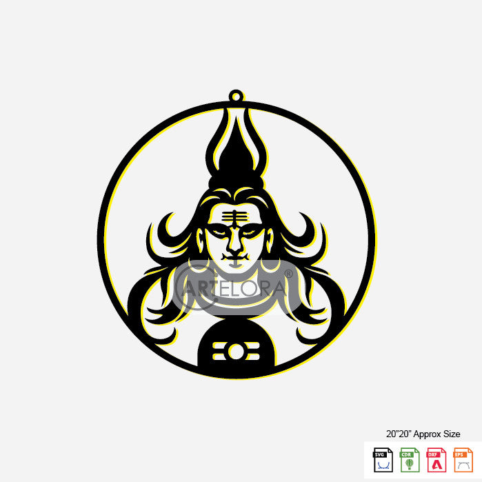 2D Modern Art Mahaved (Shiv)