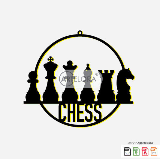 2D Modern Art Chess Game