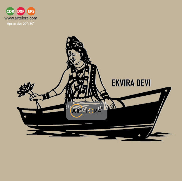 2D Modern Art Ekvira Devi