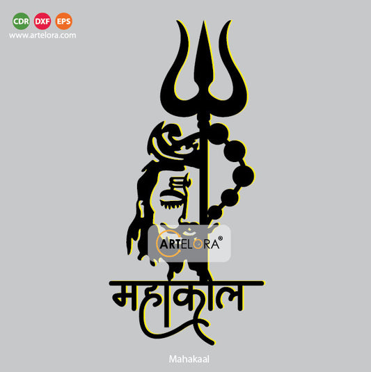 2D Modern Art Mahakaal