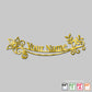 Name Plate laser cutting Flower