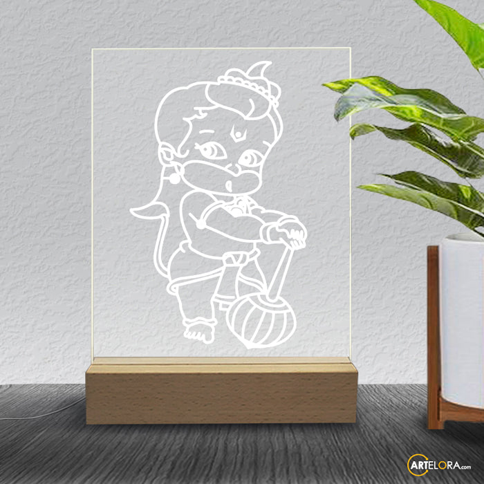 Laser Engraving Bal Hanuman