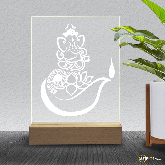 Laser Engraving Ganesha