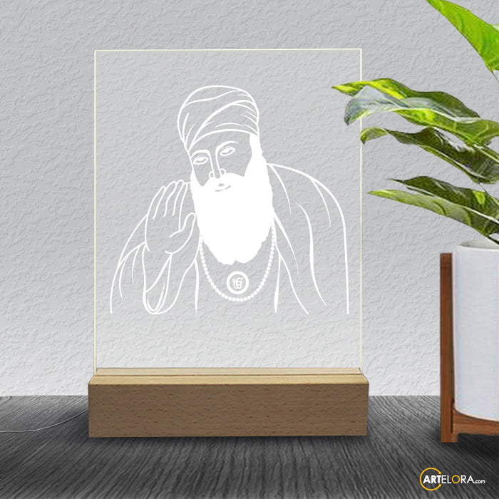 Laser Engraving Guru Nanak