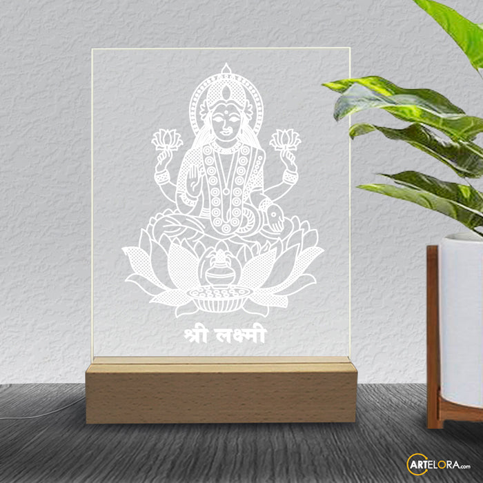 Laser Engraving Lakshmi Mata